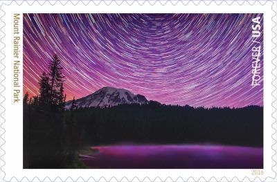 13th of 16 Stamps Celebrating National Park 